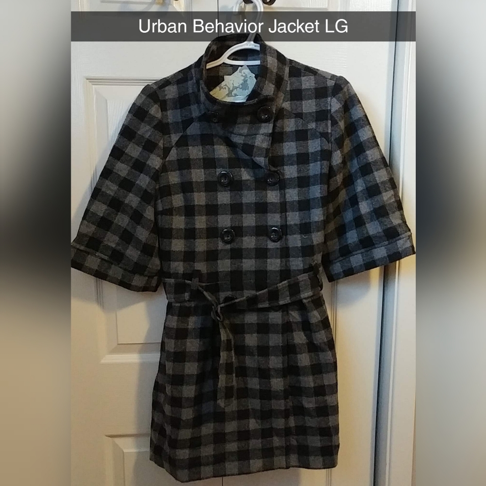 Urban Behavior Quarter Length Sleeve Jacket